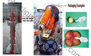 Mesh-Bag-Loader-for-Clipping-Machine