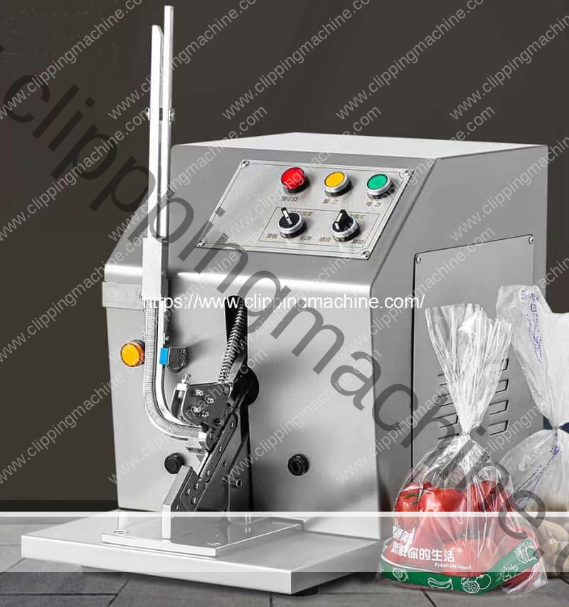 Electric-Type-Single-Clip-Bag-Clipping-Packing-Machine