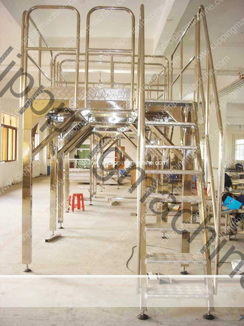 Working-Plantform-for-Multi-Head-Weigher-Packing-Plant