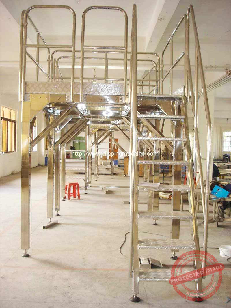 Working-Plantform-for-Multi-Head-Weigher-Packing-Plant
