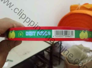 Plastic Label for Clipping Machine
