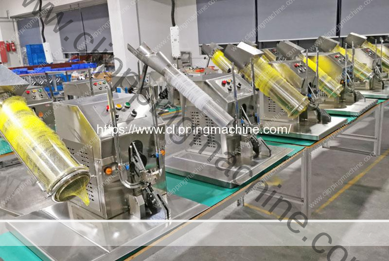 Automatic-Electric-Mesh-Bag-Clipping-Machine-with-Different-Size-Tube